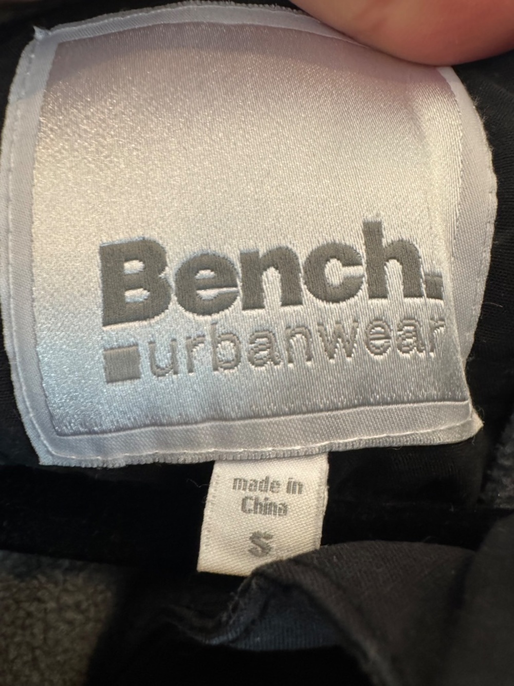 Bench Black Urbanwear Hooded Jacket Small - Picture 4 of 4